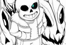 Sans And Papyrus at GetDrawings | Free download Coloring Page