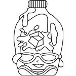 Coolio Shopkins Coloring Page
