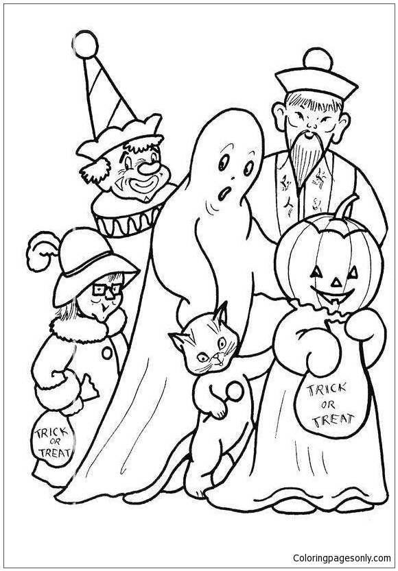 Costume divertente di Halloween da Halloween Monsters