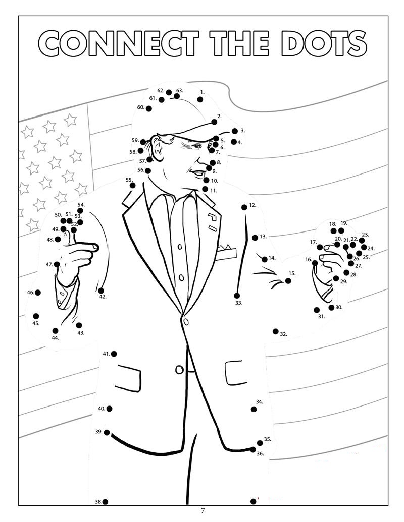 Create Perfect Joe Biden Image Coloring Page