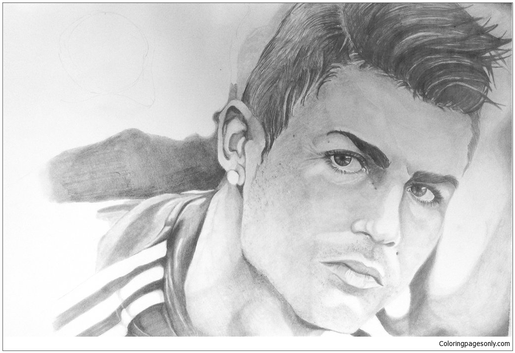 Cristiano Ronaldo-image 15 Coloring Pages