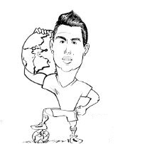 Cristiano Ronaldo-image 17 Coloring Pages