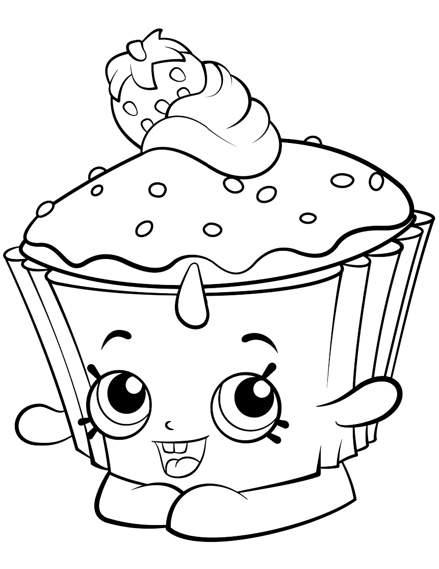 Choc Mint Charlie Shopkin Season 6 Coloring Page - Free Coloring Pages