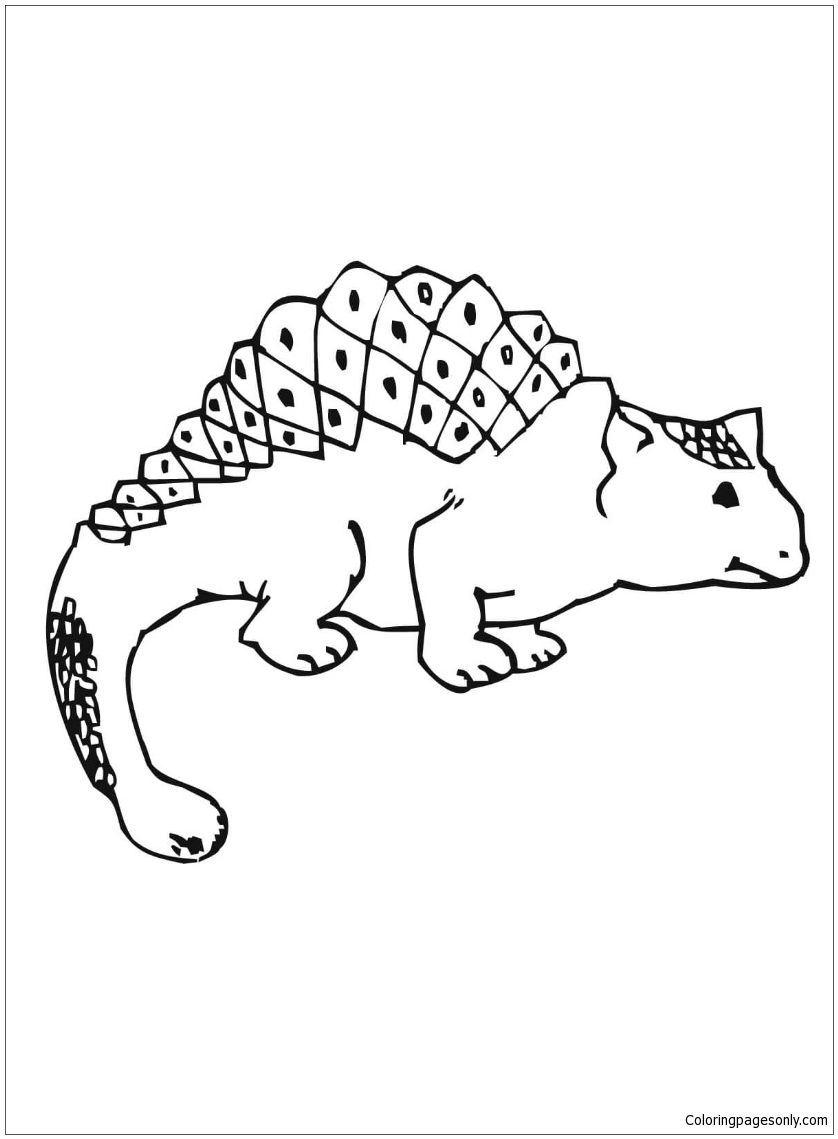 Leuke Ankylosaurus van Ankylosaurus