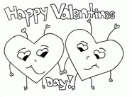 Happy Valentine s Day Coloring Pages - Valentines Day Coloring Pages ...