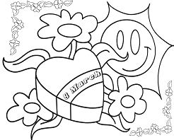 Cute International Women’s Day Coloring Page