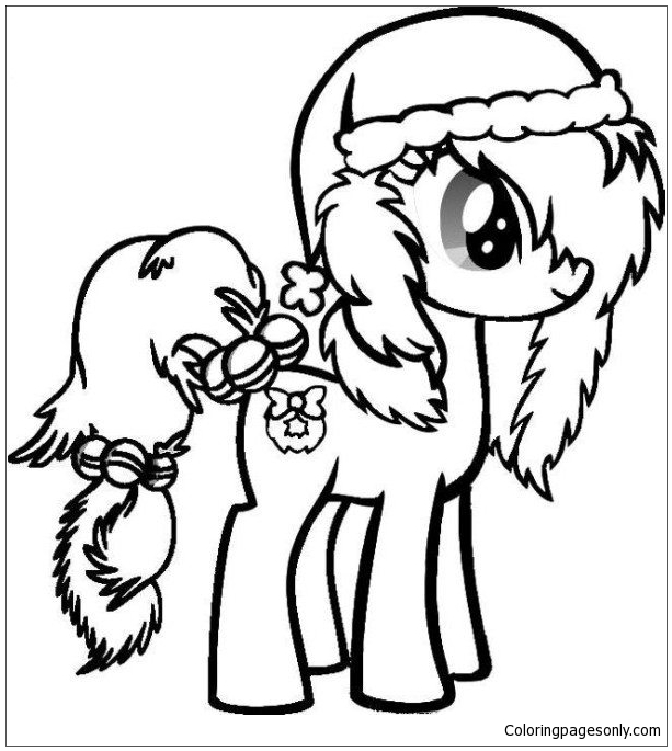Cute Little Pony Coloring Pages