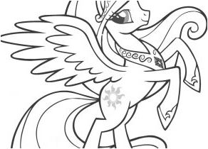 Cute Unicorn-image 4 Coloring Page