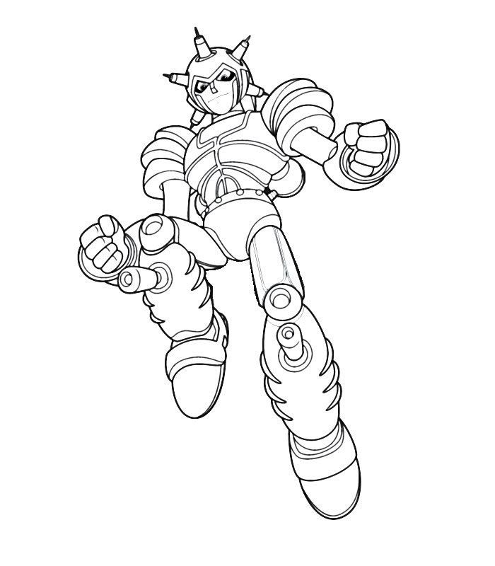 أطلس الخطير يقفز عاليًا من Astro Boy