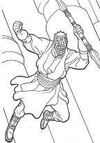 Darth Maul – Star Wars Coloring Pages