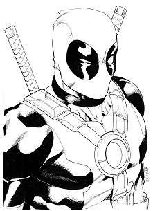 Deadpool Hd Coloring Pages