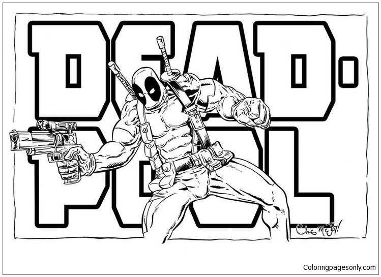 Filme do logotipo de Deadpool 2016 de Deadpool