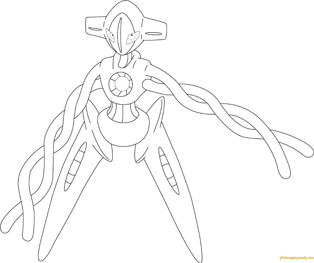 Deoxys From Pokemon from Pokemon Characters