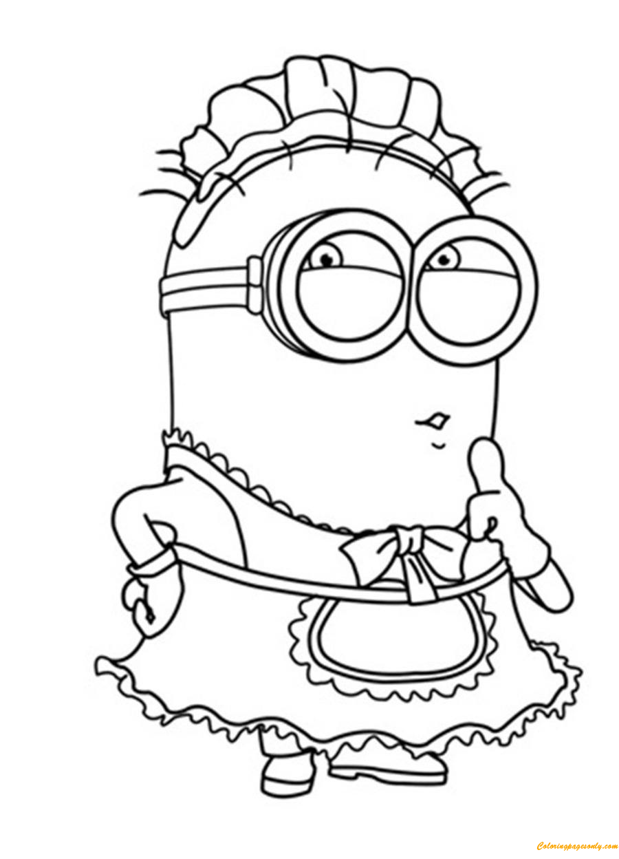 Download Despicable Me S Free Minion173fb Coloring Pages - Cartoons ...