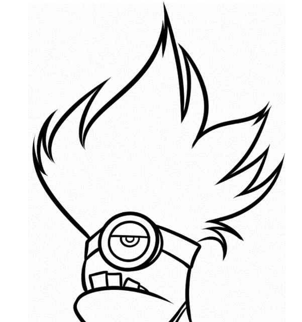 Carl Minion Coloring Pages