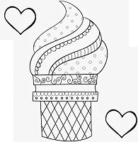 Download Desserts Coloring Pages - ColoringPagesOnly.com