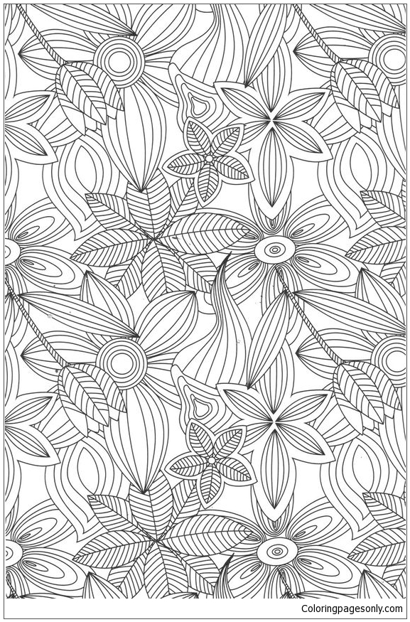Detailed Picture Coloring Page