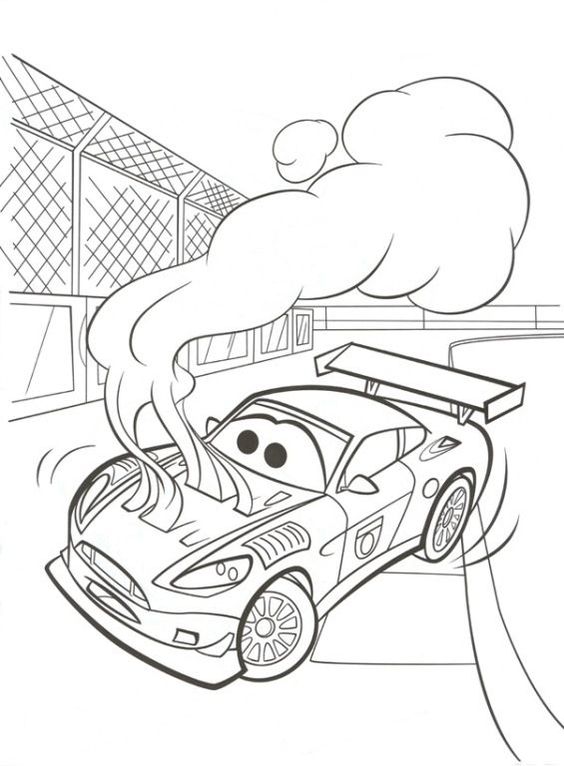 Disney Cars 2 Coloring Pages - Cartoons Coloring Pages - Free Printable