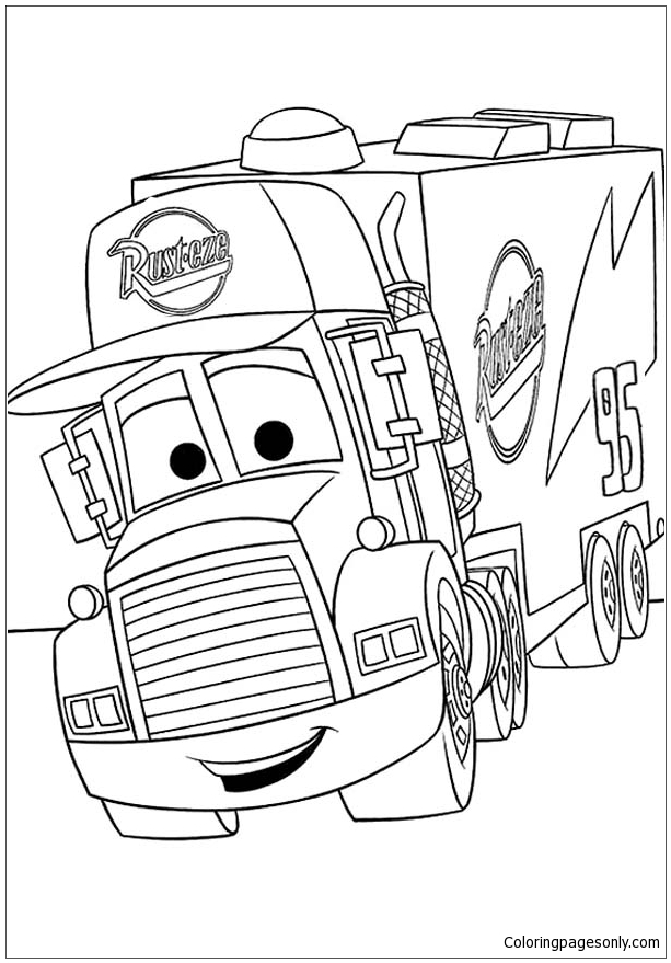 disney cars printable coloring pages