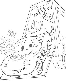 Disney Mcqueen For Kids Cars Coloring Pages