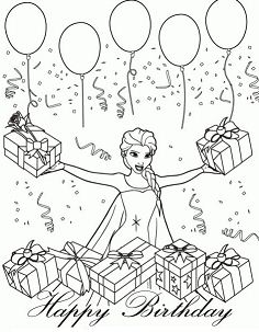 Elsa Coloring Pages Coloringpagesonly Com