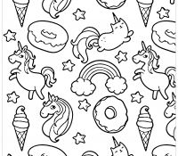Donut 8 Coloring Pages