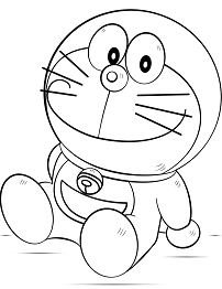 Doraemon 1 Coloring Page