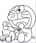 Doraemon And Toys Coloring Pages
