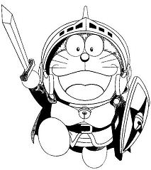 Doraemon Knight Coloring Pages