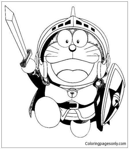 Cavaleiro Doraemon de Doraemon