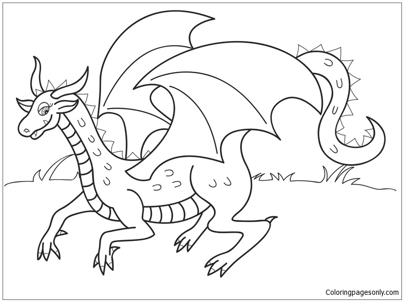 Dragon-image 1 Coloring Pages