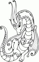 Dragon – image 2 Coloring Page