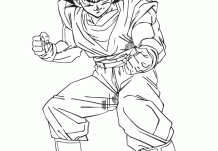 Bardock Ssj4 Goku Coloring Page