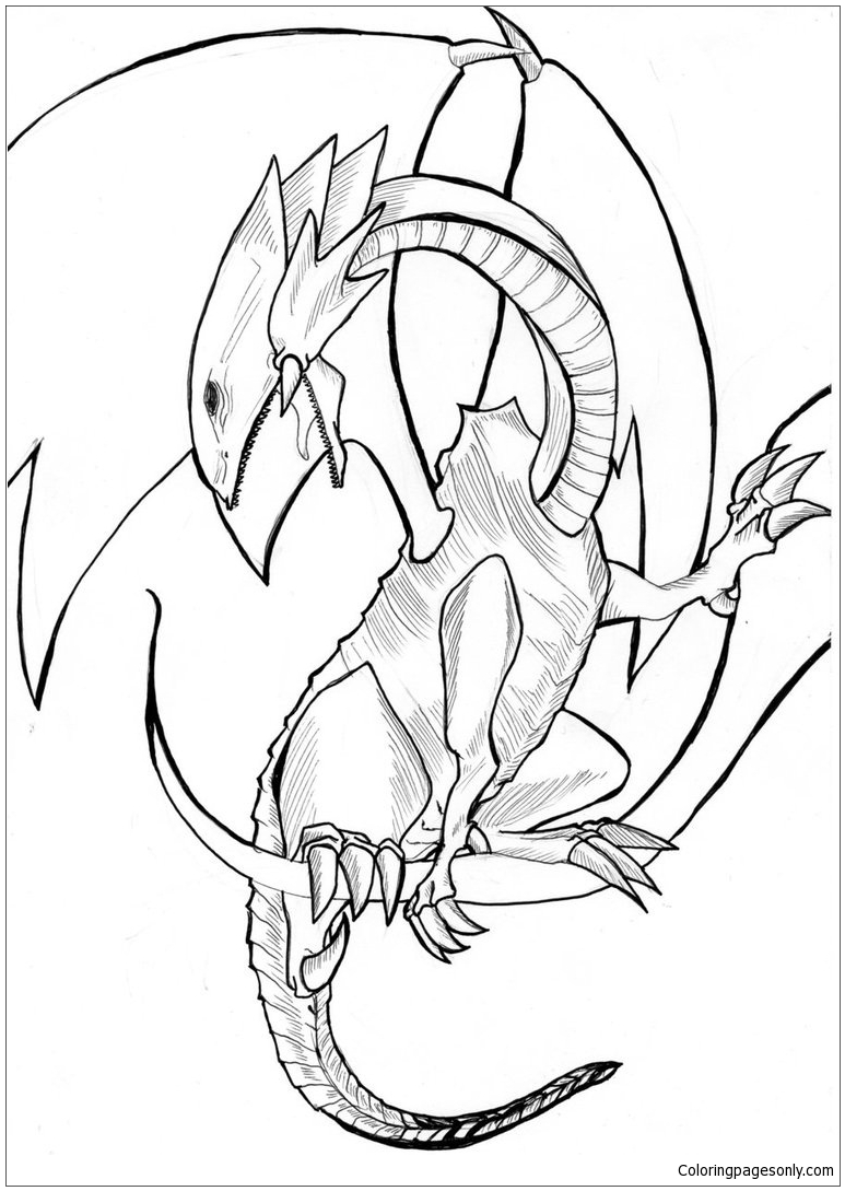 Download Dragons For Kids Coloring Page - Free Coloring Pages Online