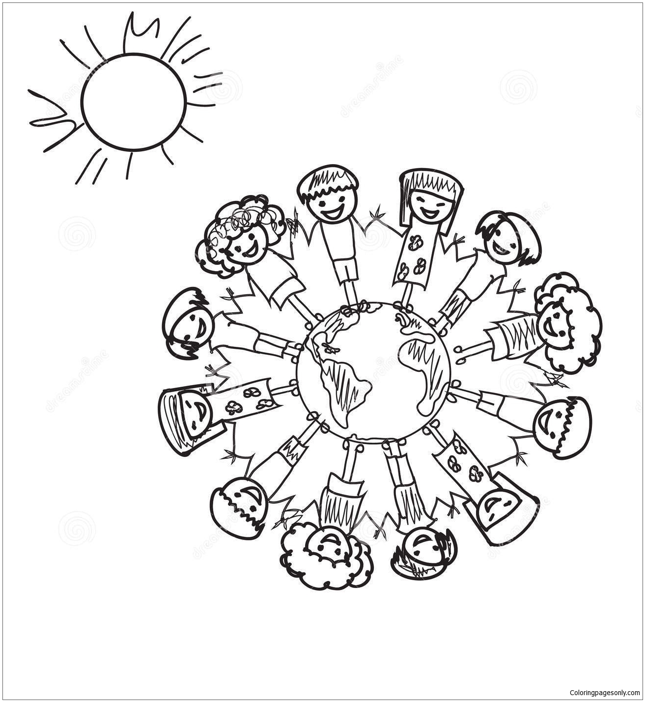 رسومات الشعار المبتكرة لأطفال الأرض من شوبكينز