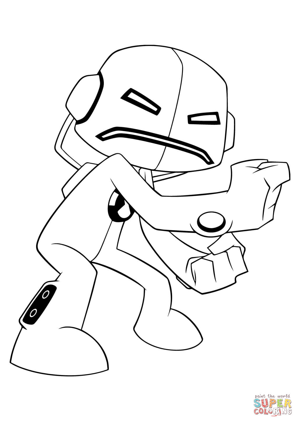 Echo Echo Sonorosian from Ben 10 Coloring Pages
