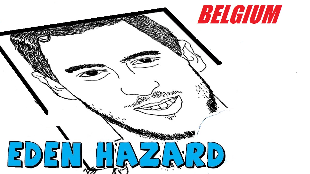 Eden Hazard-image 8 Coloring Pages