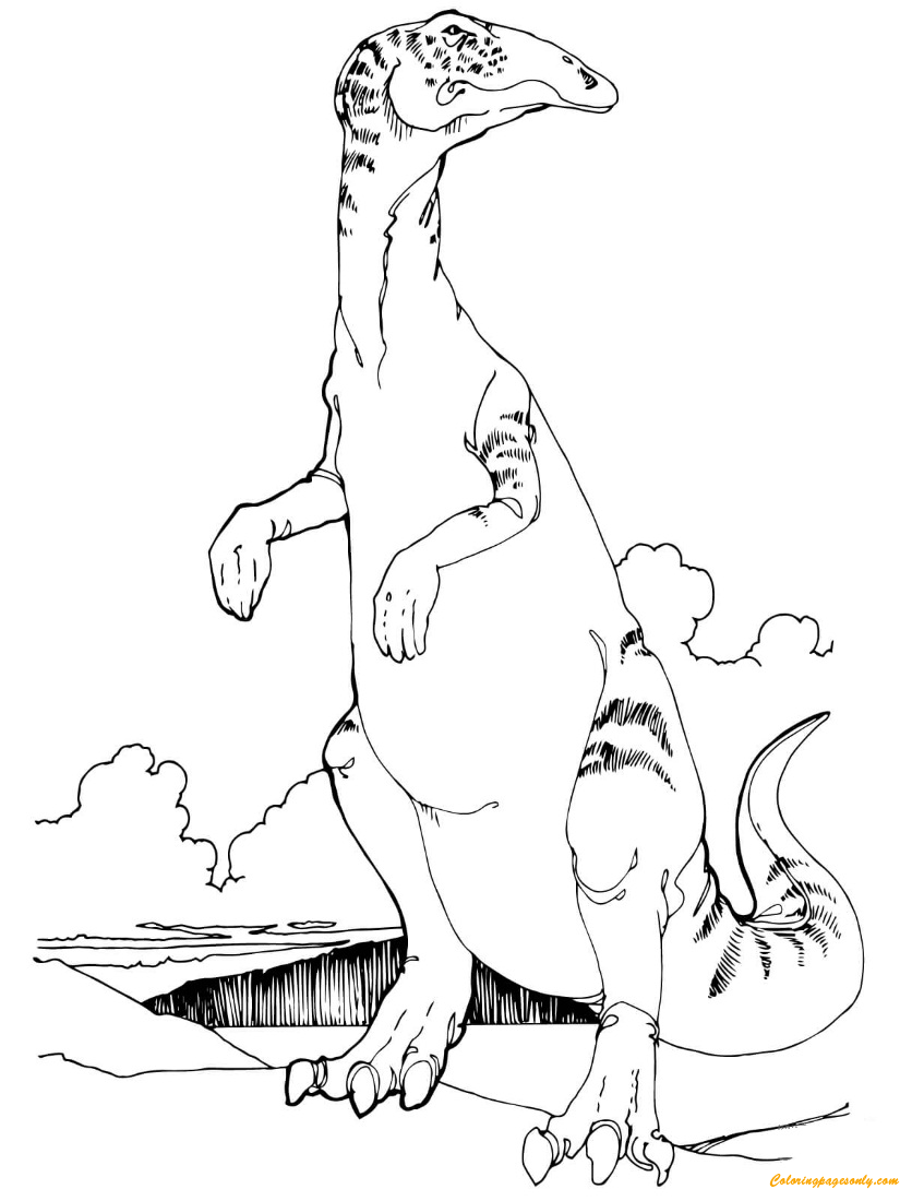 Edmontosaurus Anatosaurus di Hadrosaurus