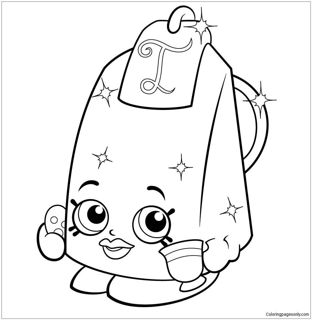 Energy Limited Edition Shopkins Coloring Pages - Shopkins Coloring