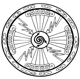 Energy Mandala Coloring Page