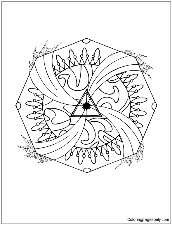 Mandala de redemoinho de energia from Mandala