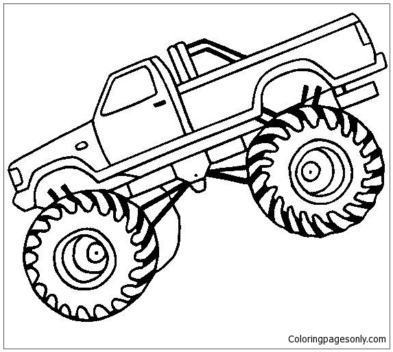 Epische Monster Truck van Monster Truck