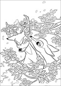 Faline And Bambi  from Bambi Coloring Pages