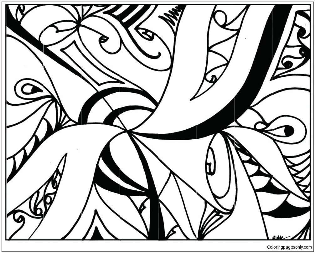 Famous Artwork Coloring Page