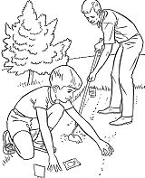 Farm Work And Chores Coloring Pages