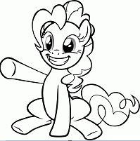 Fascinating My Little Pony Coloring Page