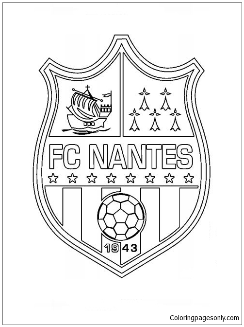 FC Nantes Coloring Pages