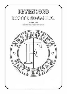 Feyenoord Rotterdam Coloring Pages