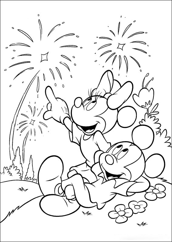 Firework Festival Coloring Pages