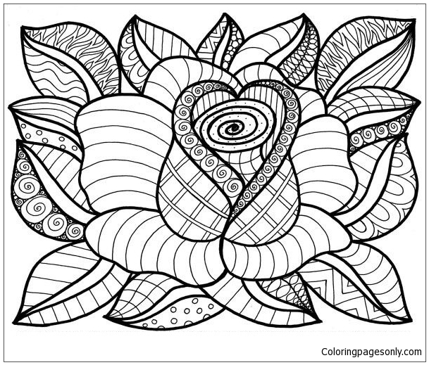 Цветок – изображение 1 из Мандалы